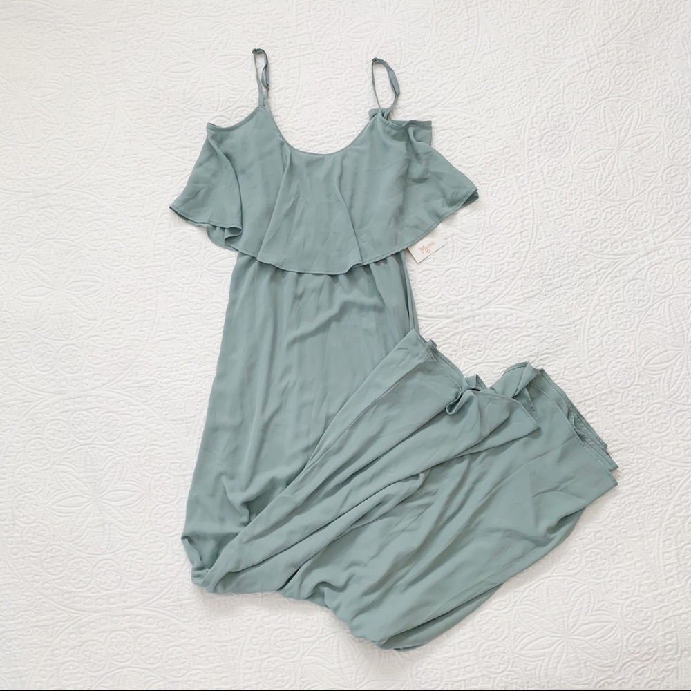 Show Me Your‎ MuMu Caitlin Ruffle Maxi Dress